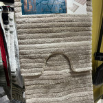 Two Piece Microfiber Bath Mat