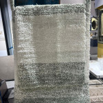 Sage Green & White Bath Mat