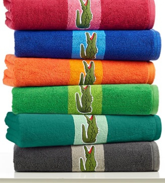 Lacoste Xtra Large Bath Towel