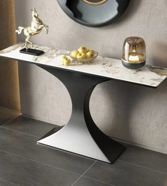 hourglass Console Table