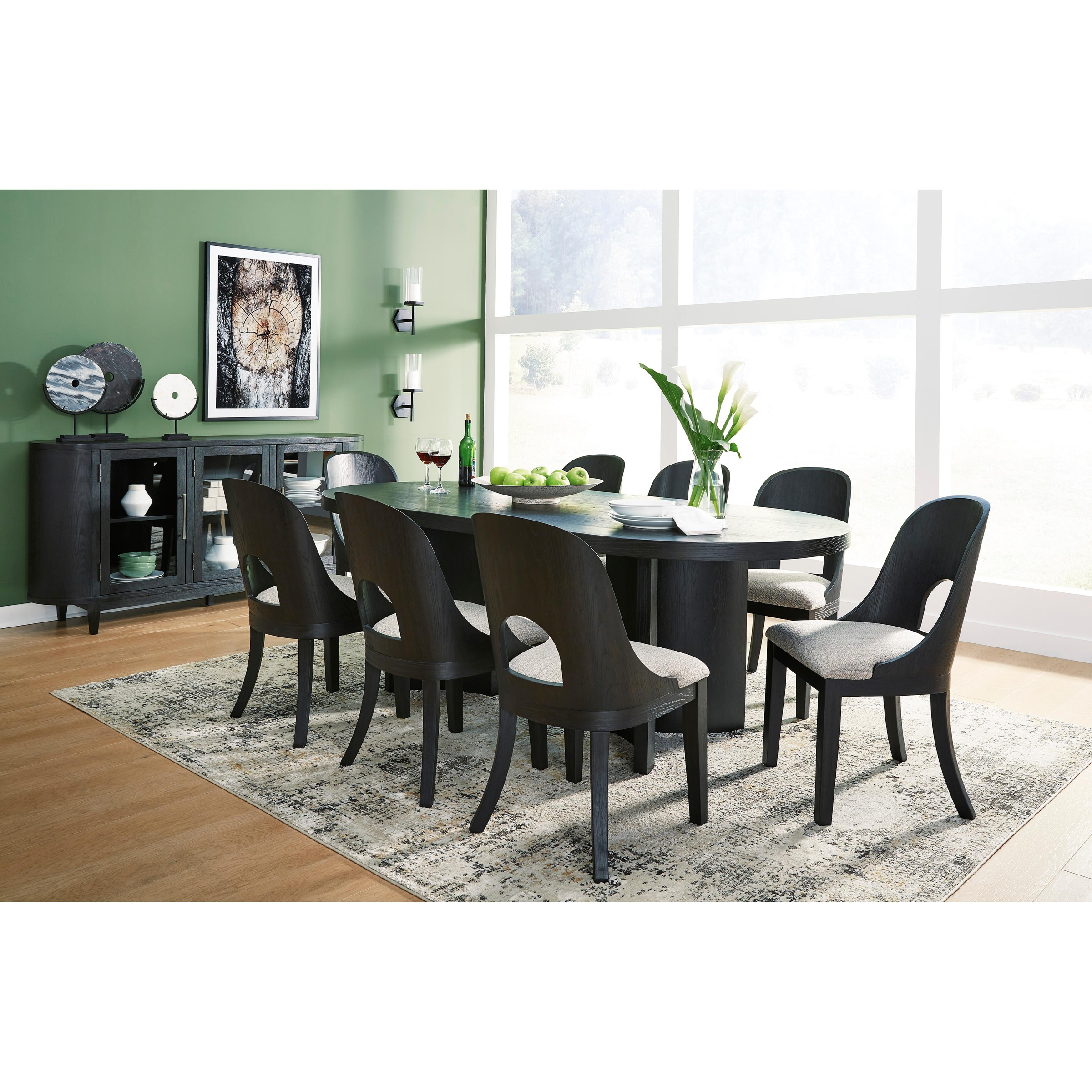 Rowanbeck 9-Piece Dining Set