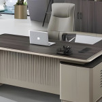 Valentino Executive Office Desk With Swivel Chair