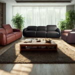Milan 3+2+1 Leather Sofa Set