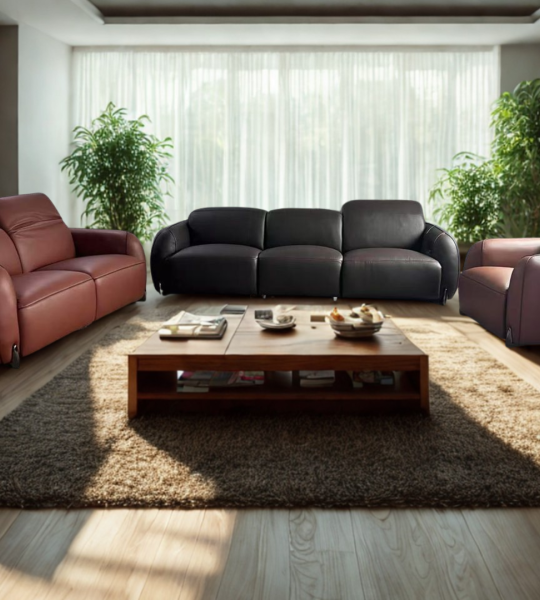 Milan 3+2+1 Leather Sofa Set